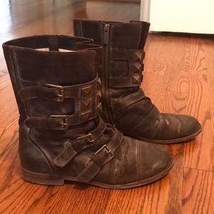 Michael Kors Studded Combat Boots